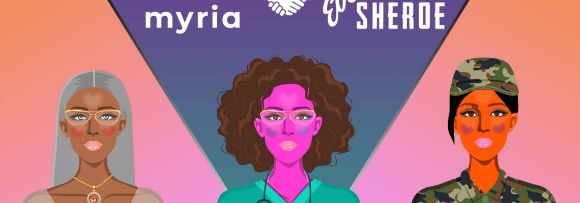 Myria x Everydaysheroe Partnership Post